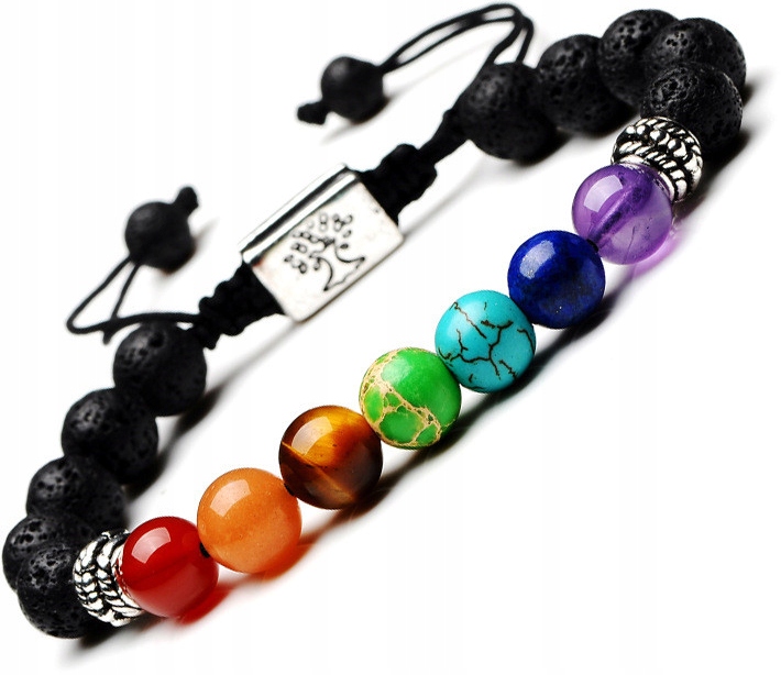 

Bransoletka Siedem Czakr Kamień Czakramy 7 Czakr