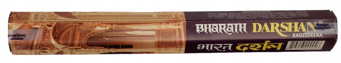 INDYJSKIE KADZIDEŁKA BHARATH DARSHAN 18 szt. KADZIDŁA EAN (GTIN) 813923000046