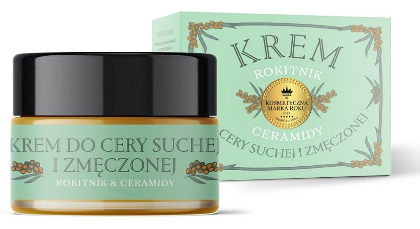 Dary Natury Jozka krem do cery suchej i zmęczonej Rokitnik Ceramidy Ziołowy