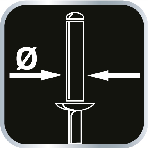 Nitownica do nitów stalowych i aluminiowych 2.4/3. Kod producenta 18-103