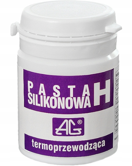 Pasta silikonowa H 100g biała termoprzew Ag