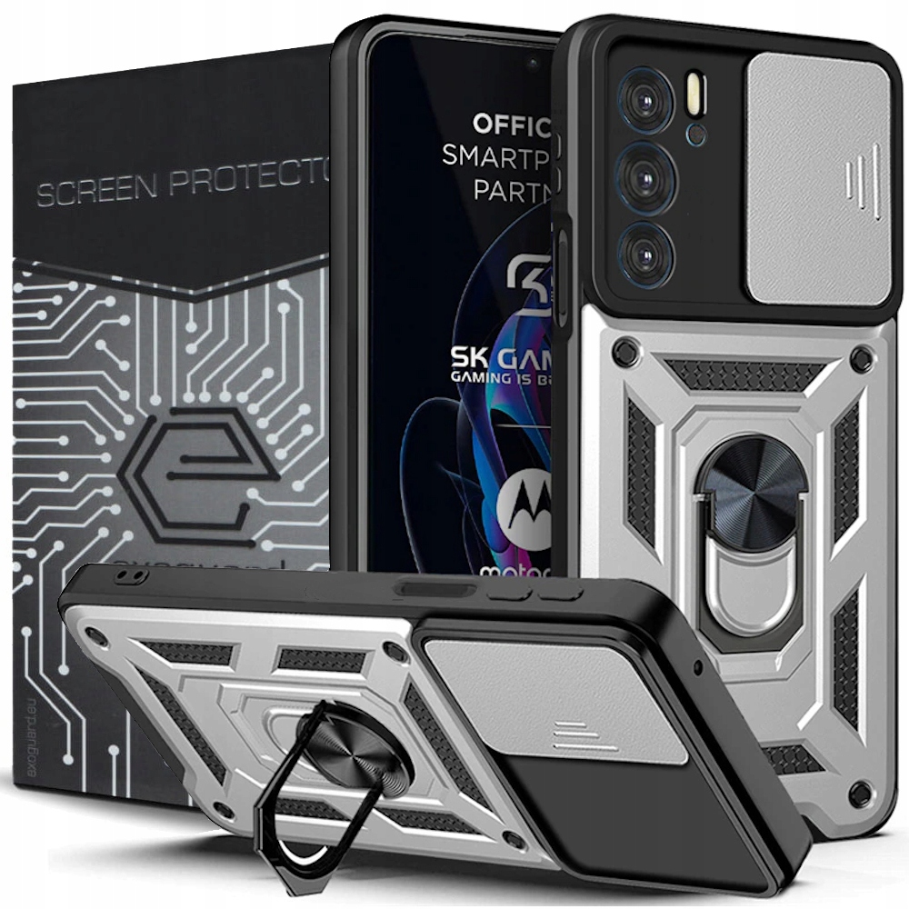 

Etui Pancerne Case+szkło do Motorola Edge 30 Pro