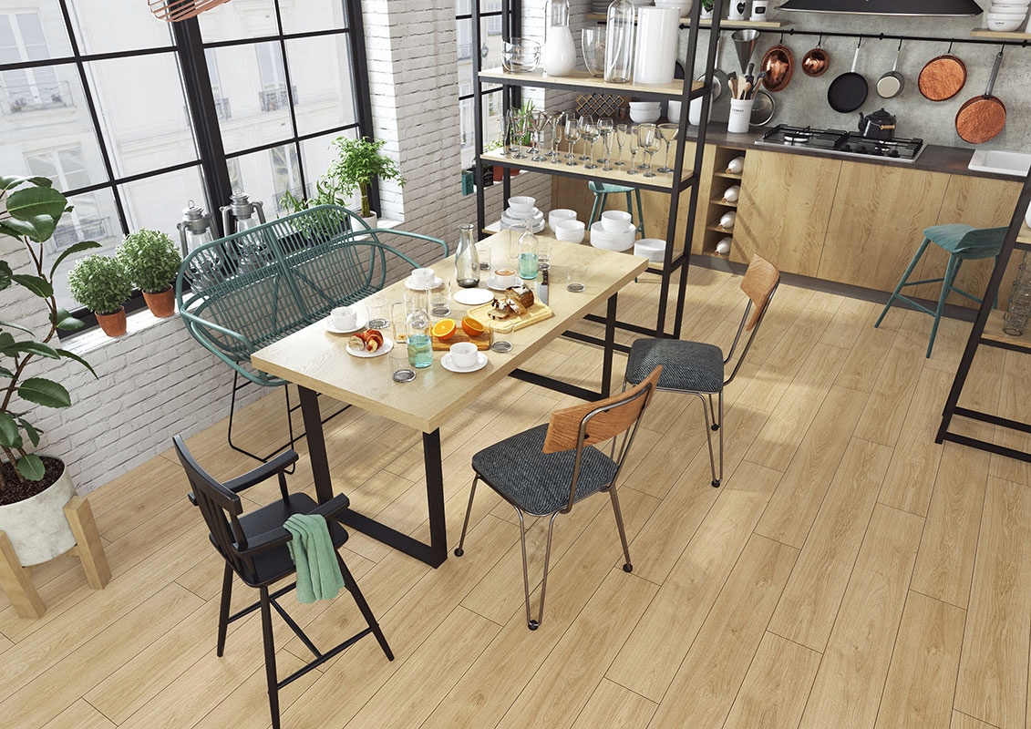 Panele Wodoodporne Swiss Krono Dąb Sonata 1,318m2 Rodzaj panele laminowane