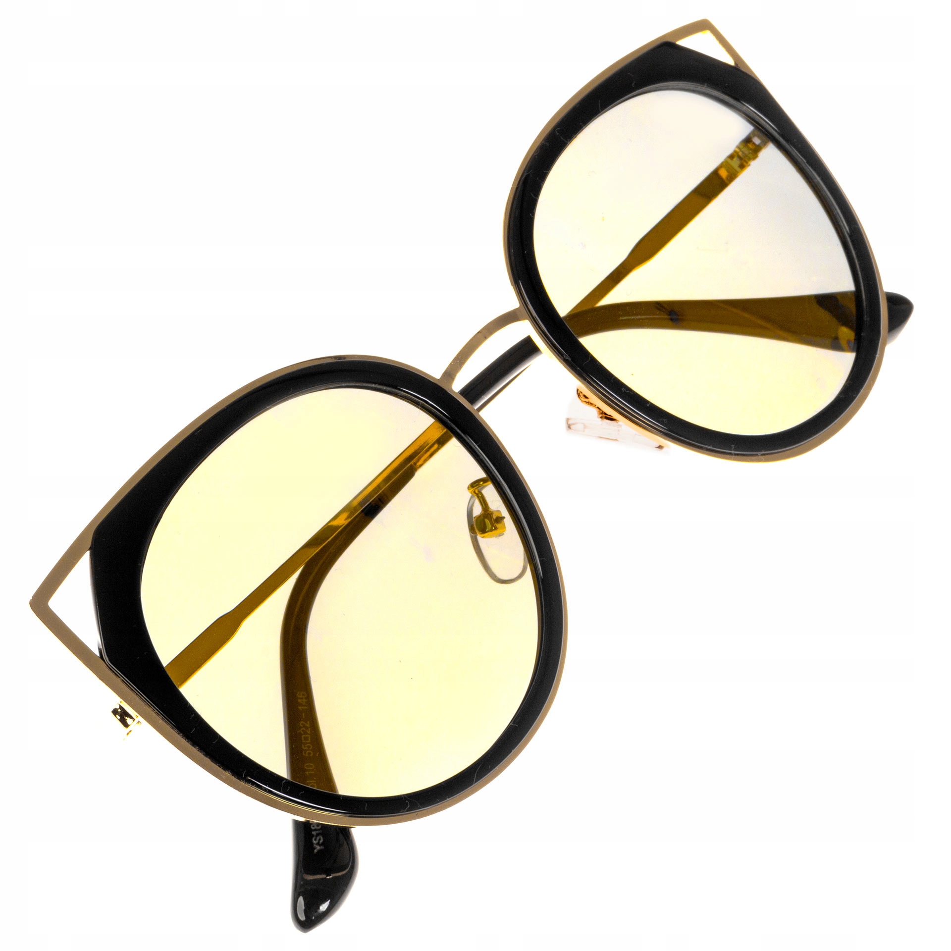 

Okulary Damskie Przeciwsłoneczne Czarne Oprawki