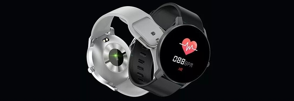 Smartwatch BEMI Ari Czarny Materiał koperty stal