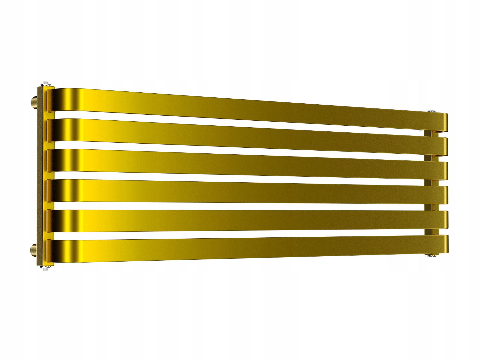 Dekoratívny horizontálny radiátor Dakar 140x395 zlatý