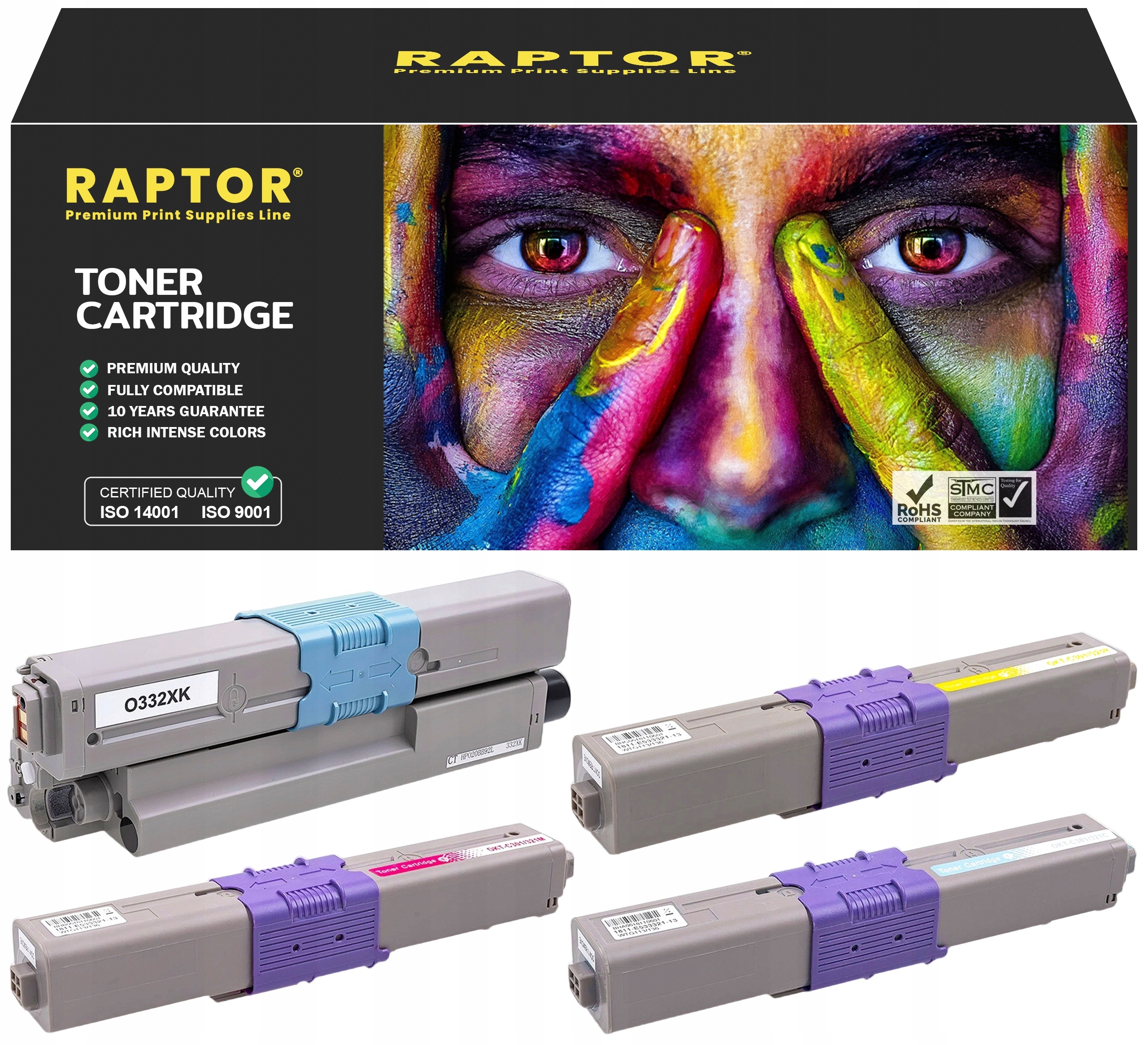 Toner do tiskárny Oki C332DN C332DNw MC332dn MC363 MC363DN MC363DNW MC363N