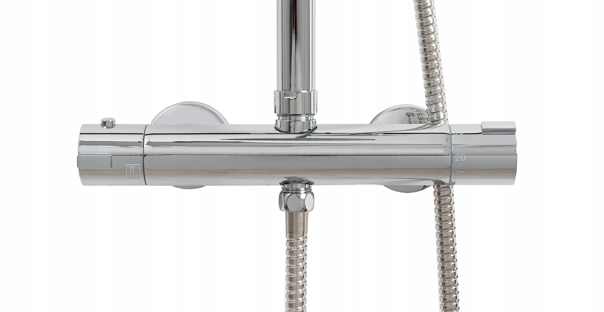 ZESTAW PRYSZNICOWY CALANI DAYTON CHROM METALICZNA Marka Calani