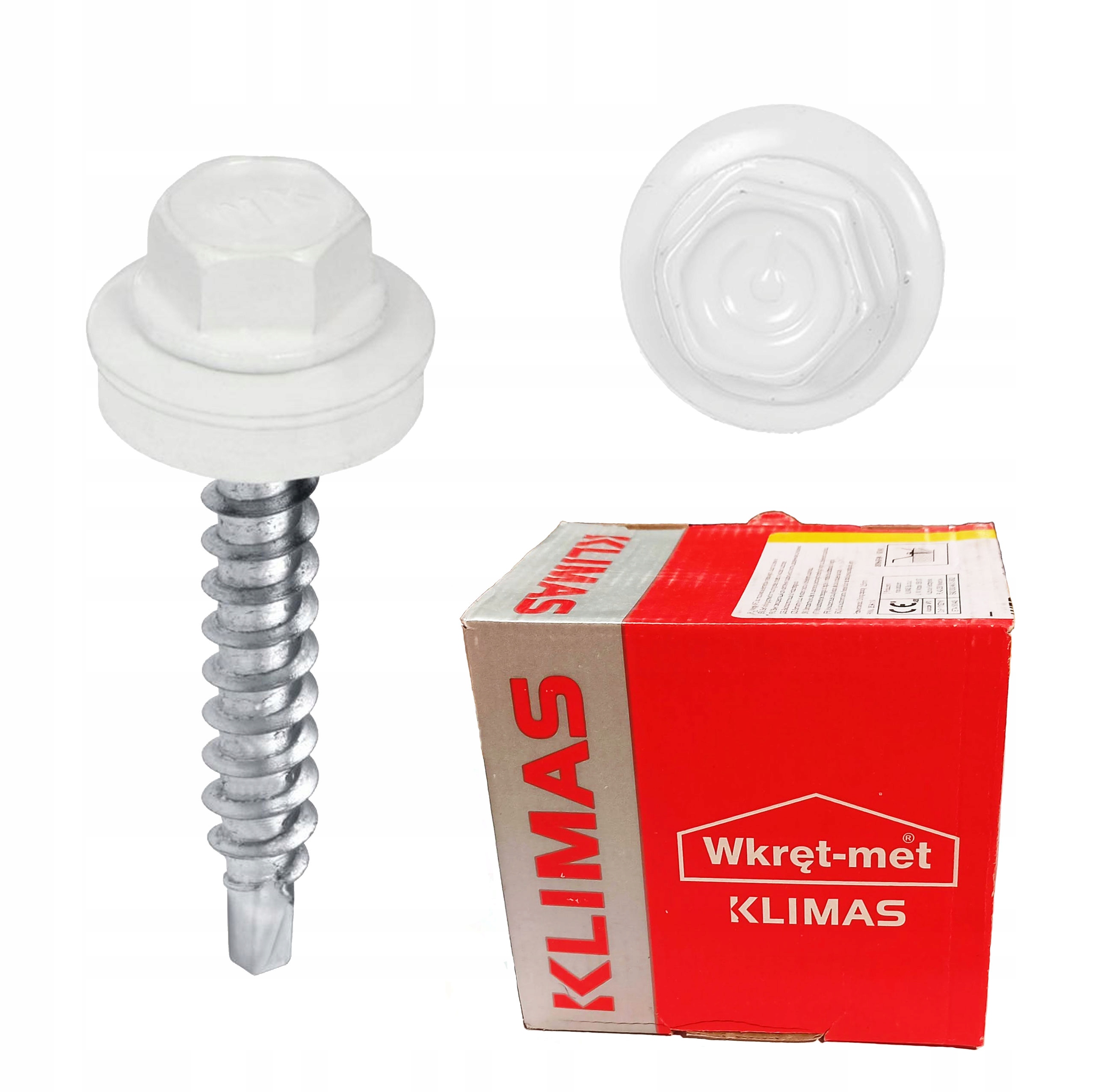 

Wkręty Farmerskie 4,8x35mm Ral 9003 Farmery 250szt