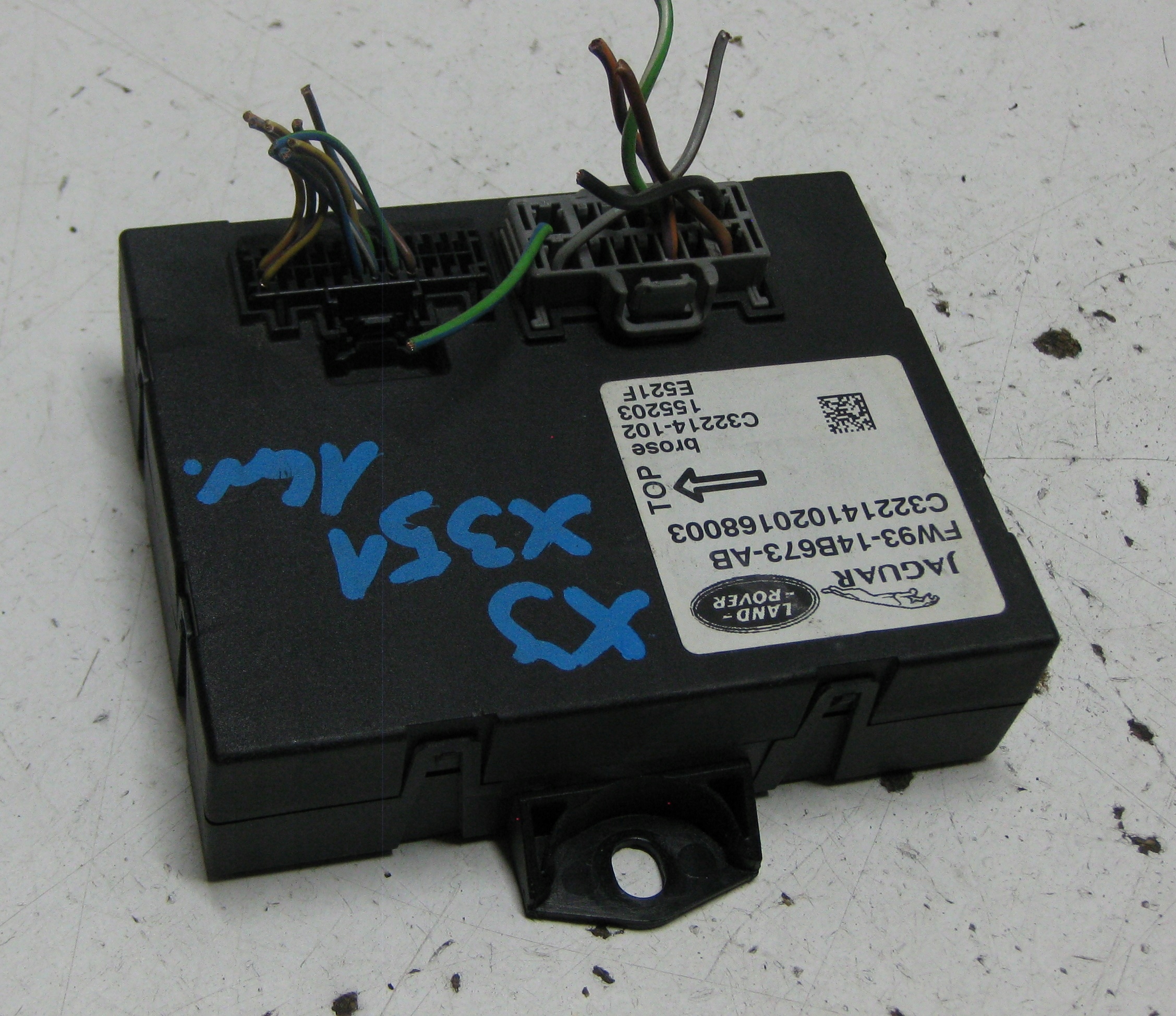 JAGUAR XJ X351 FL 16R module control unit bonnet boot FW93-14B673-AB