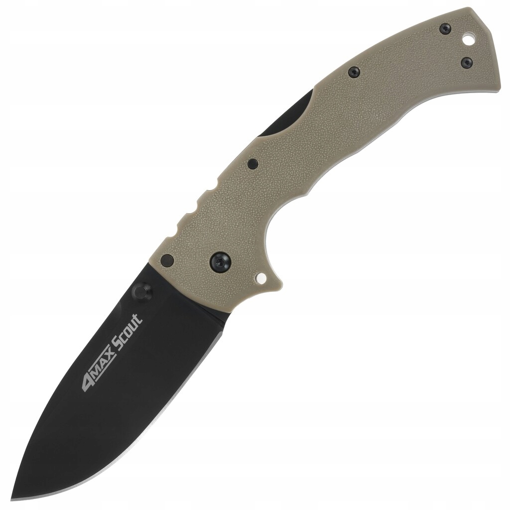 Nůž s klipem Edc Cold Steel 4-Max Scout AUS-10A Fde