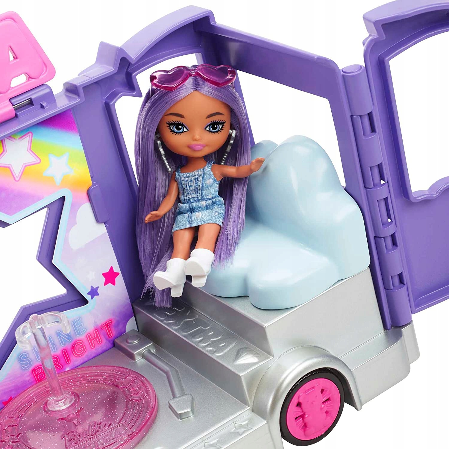 BARBIE EXTRA MINIS MINIBUS KONCERTOWY + lalka Marka Mattel