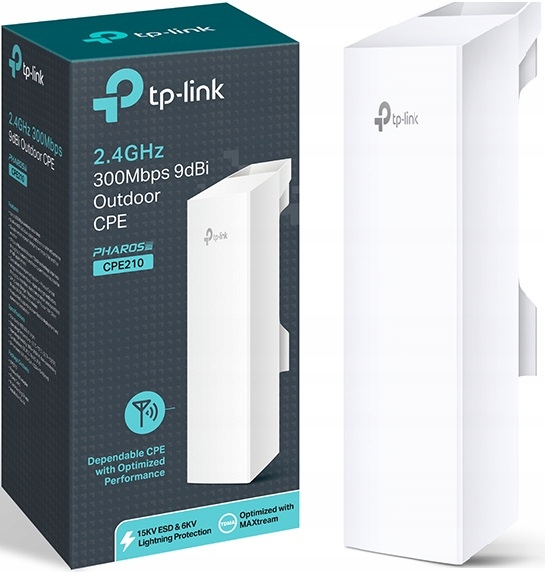 

Tp-link CPE210 Zewnętrzne urządzenie Cpe 9dBi