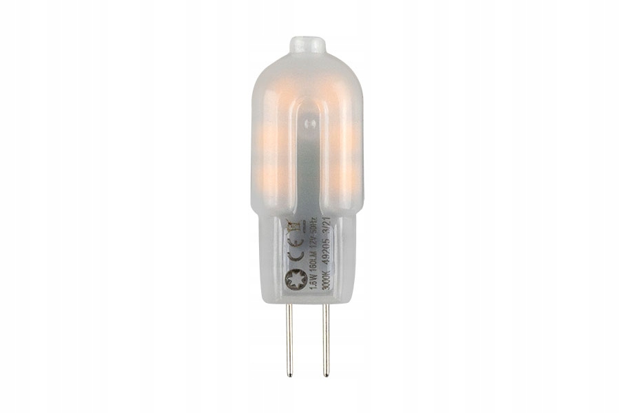 ABILITE Żarówka LED G4 SZTYFT BIAŁA CIEPŁA 1,6W 12V Kod producenta 5901583549205