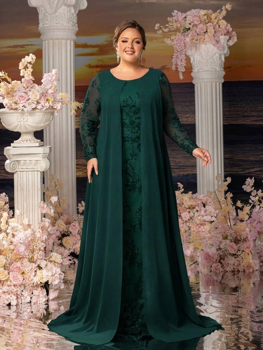 Faeriesty Zelená Maxi Šaty Q62 PK01__46