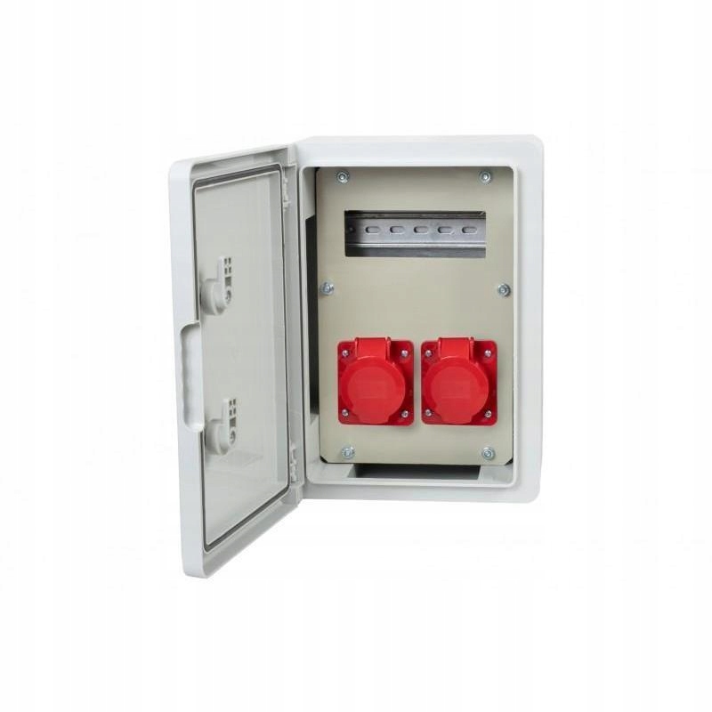 Stavební rozvaděč RB-250 8M 2x16A/5P, IP65