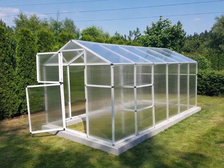 SZKLARNIA Z POLIWĘGLANU 4,3 m 211 x 204 MOCNA POLSKA PVC POLIWĘGLAN EAN (GTIN) 5903624698002