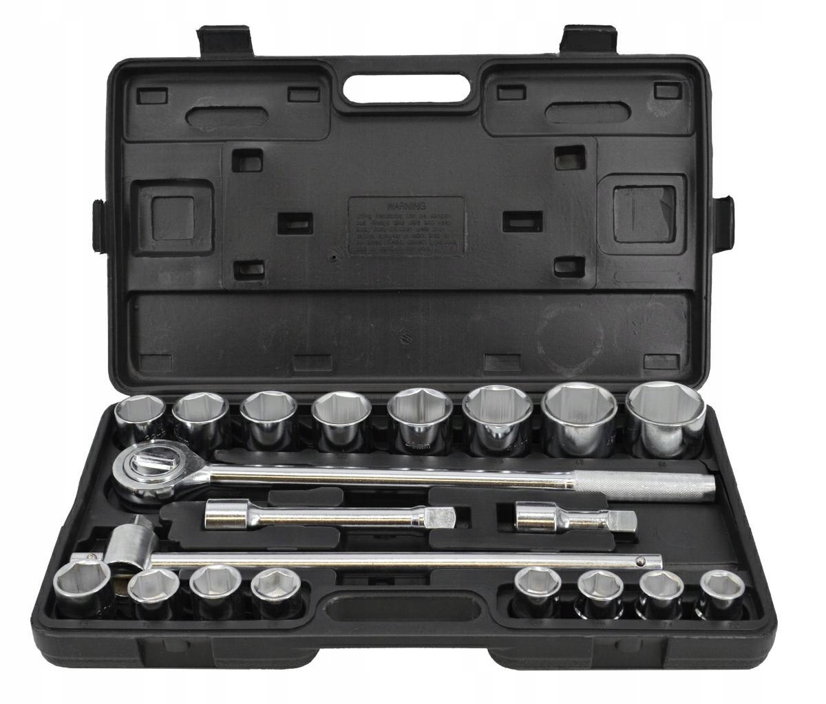 Awtools Sada Kľúčov 21ks 3/4 Plastový Kufor