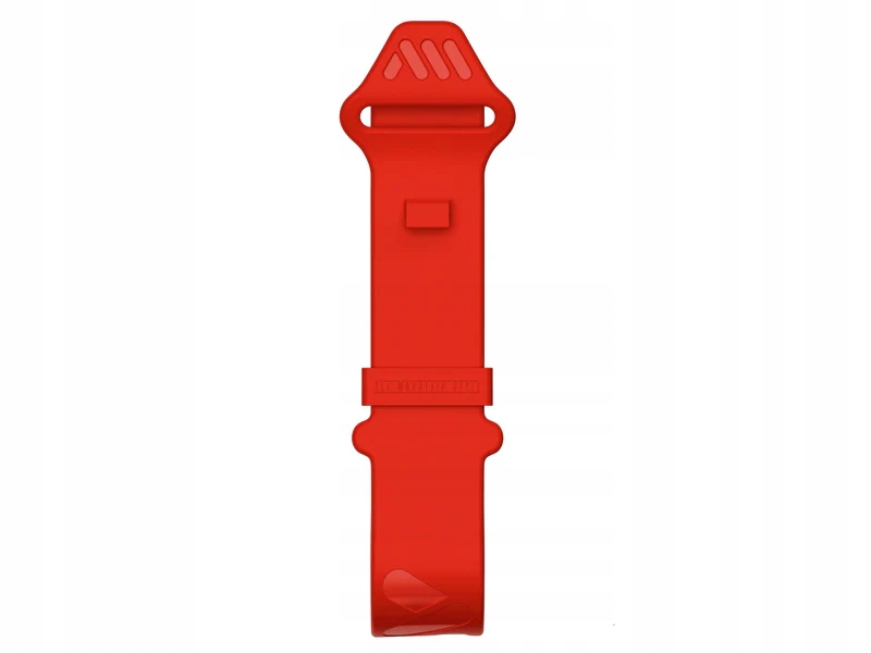 Ams Os Strap Guma pasek mocujacy do ramy lub bagażnika rowerowego czerwony