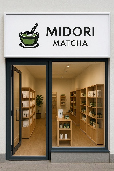 Matcha Midori Japán Kulináris Tea Napi | 100g Márka márkanév nélkül
