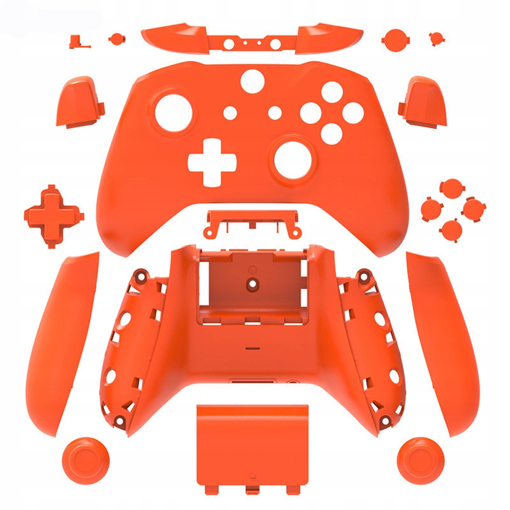 

Obudowa pada Xbox One S i X przyciski [Pomarań]