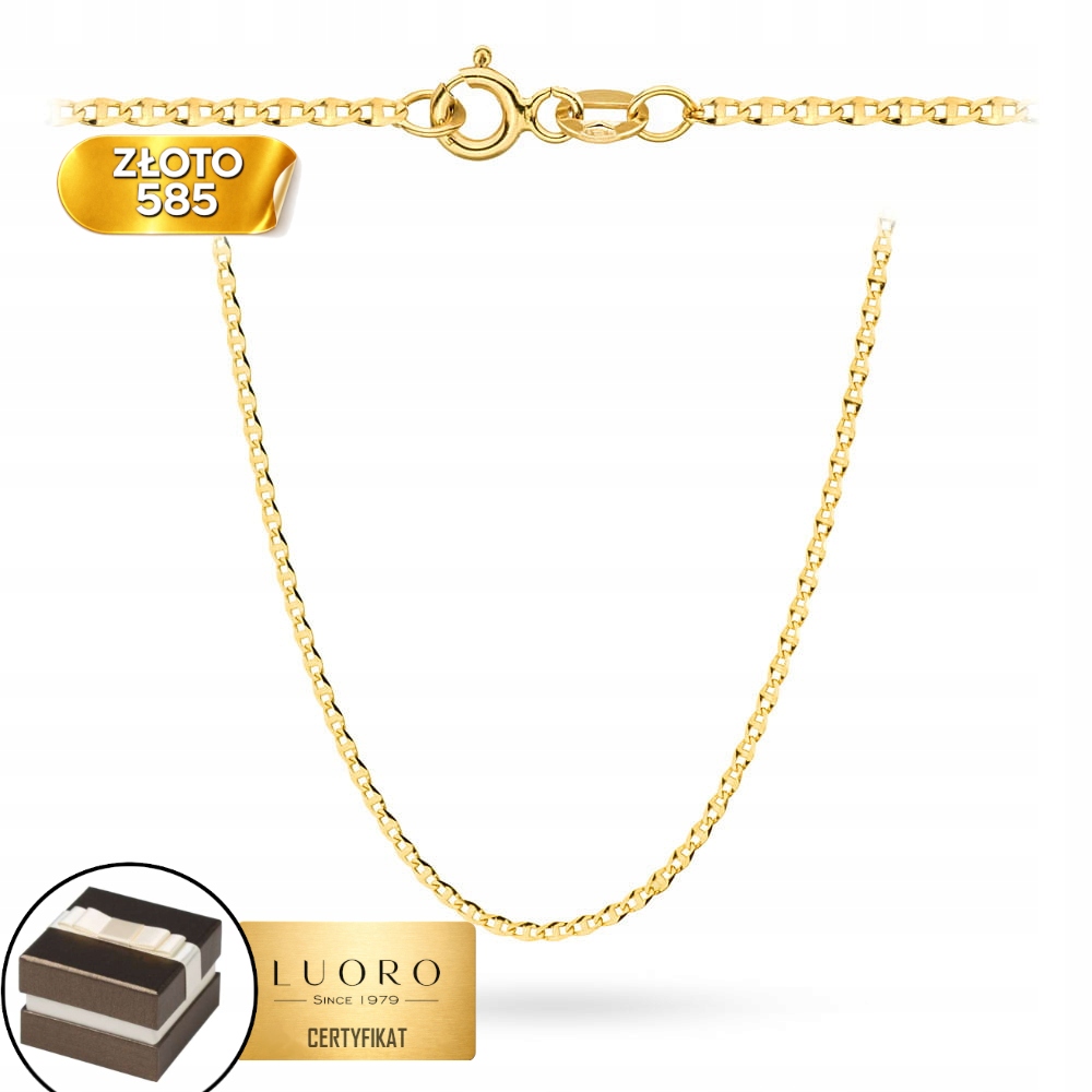 Řetízek Zlatý 585 14K Gucci 55 CM Elegantní Prestiž