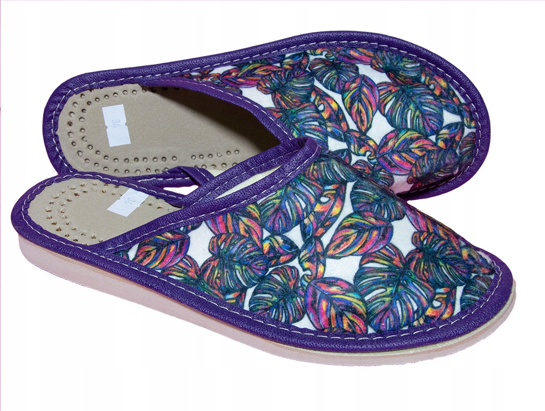 TANIE PANTOFLE DOMOWE, WZÓR ŁOWICKI rozmiar 39 Marka inna