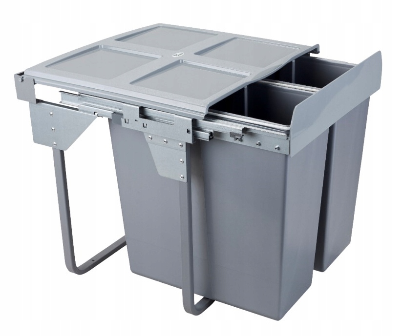 AMIX CLG-609-2 Segregator na odpady, dociąg 2x34L