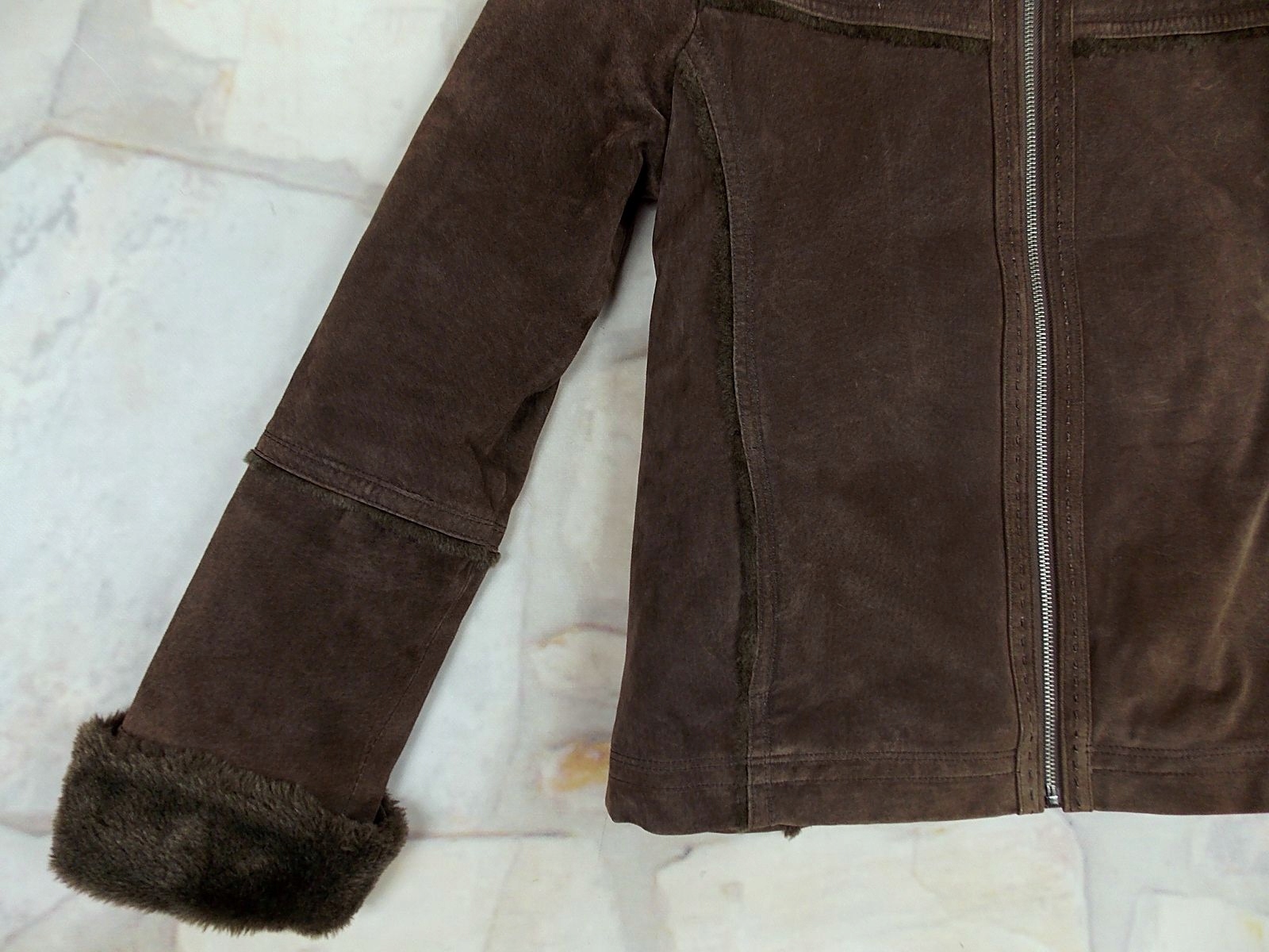 WS LEATHER SKÓRZANA ZIMOWA KURTKA RAMONESKA 42 Marka inna