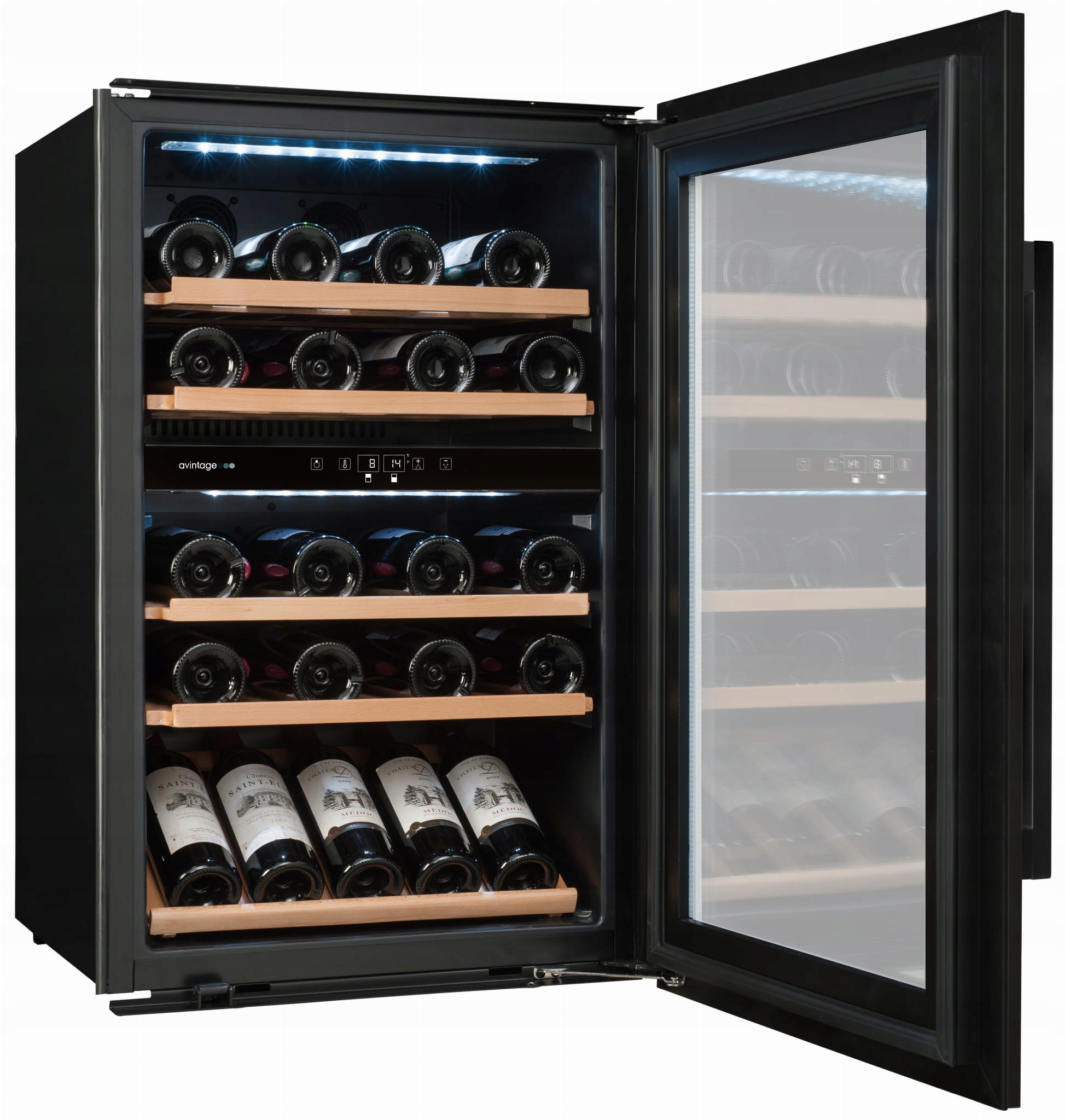 AVI48CDZA WINIARKA DWUSTREFOWA NA 52 BUTELKI Producent Avintage