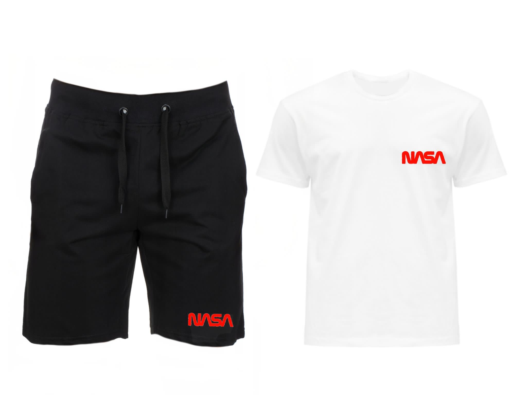 Komplet Trička Kraťasy Nasa Pánské XL