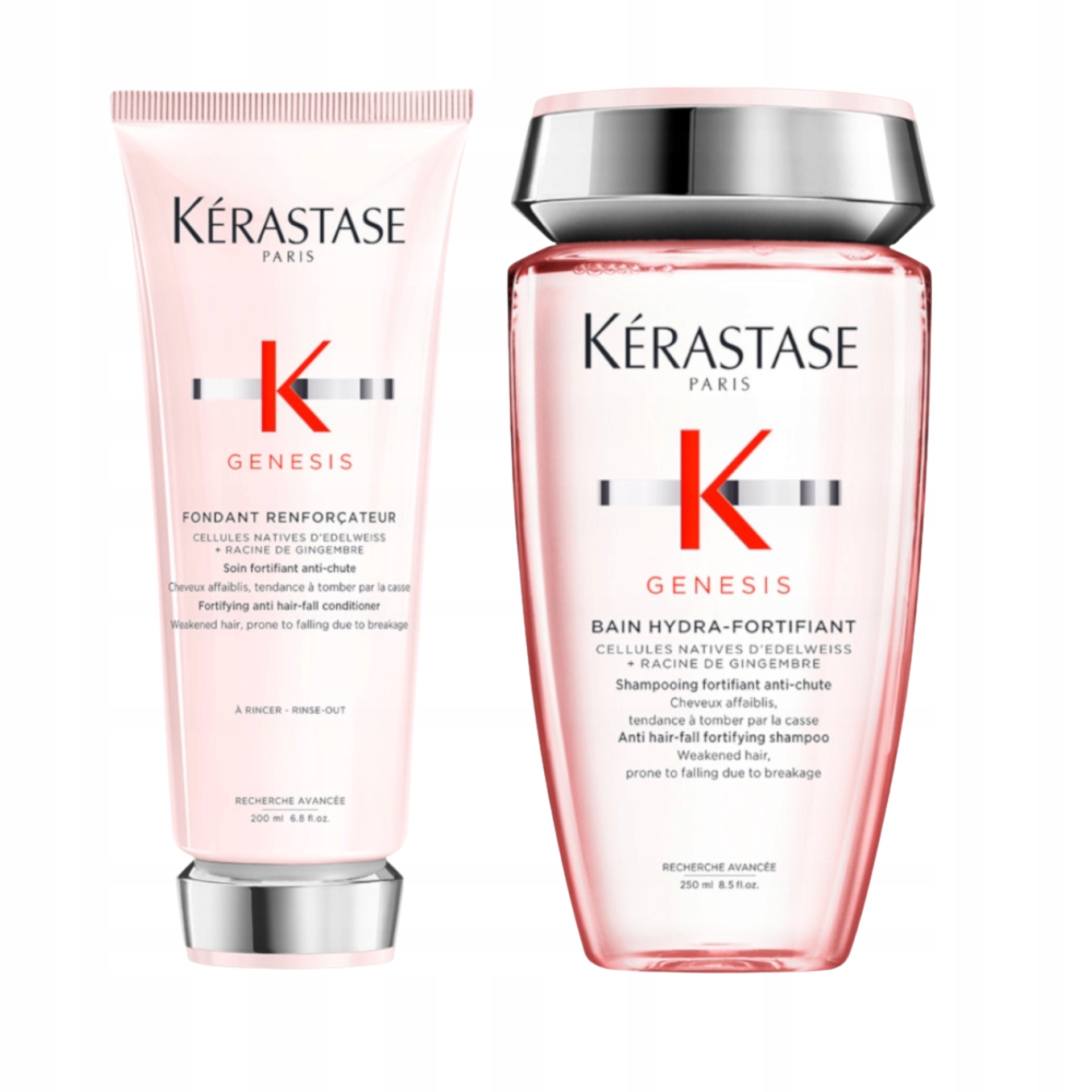 Genesis Bain Hydra-Fortifiant + Fondant Renforçateur – zestaw