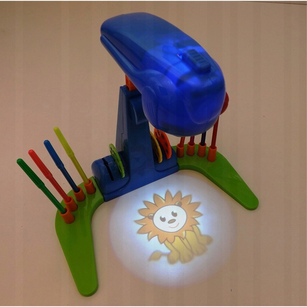 Projektor rzutnik do nauki rysowania slajdy YM134 Materiał Plastik