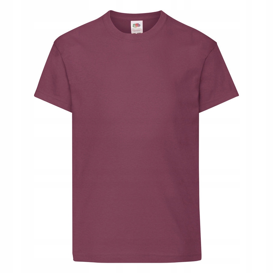 

Koszulka dziecięca T-shirt Original burgundowy 152