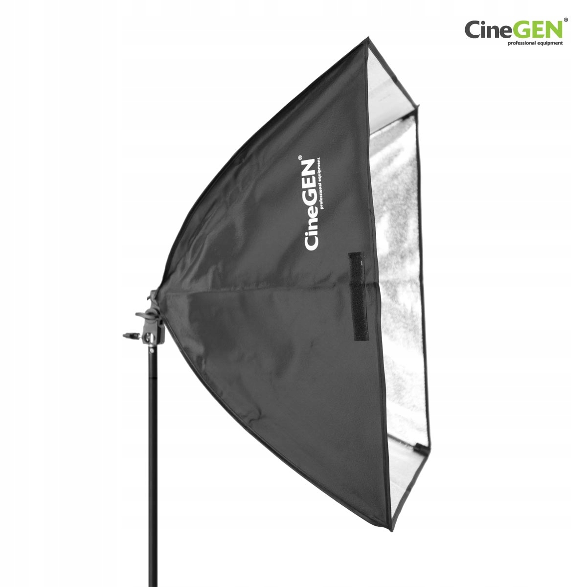 2 LAMPY Światło Stałe SOFTBOX 50X50 2x400W STATYW Zawartość zestawu Softbox Statyw