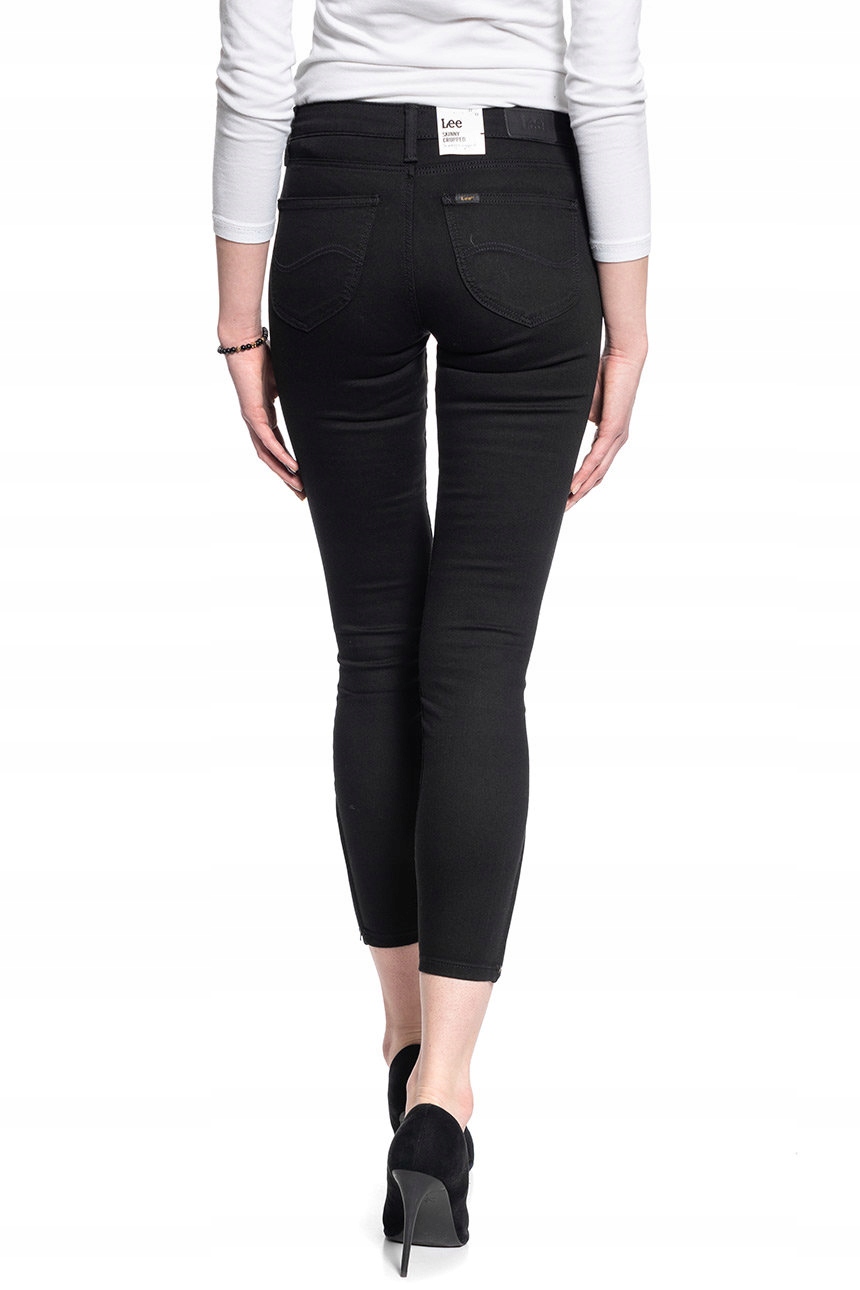 LEE SCARLETT DAMSKIE SPODNIE JEANSY RURKI W25 L31 Rozmiar 25/31