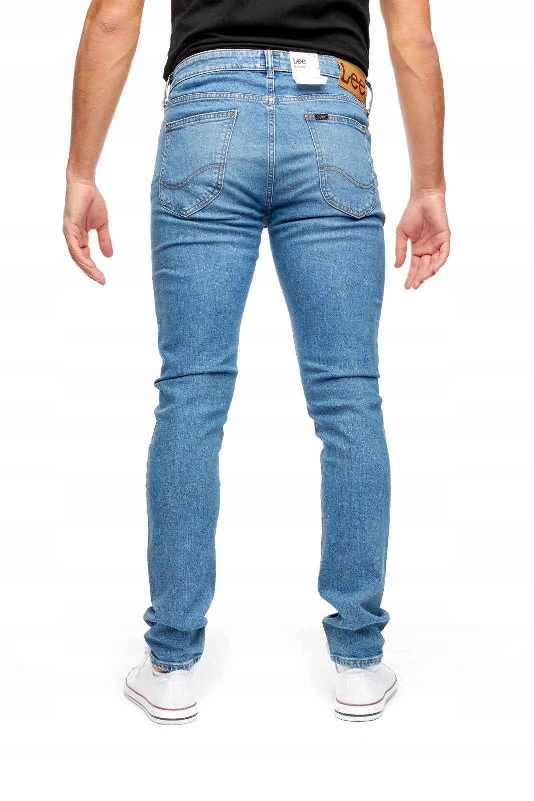 Męskie spodnie jeansowe rurki Lee Malone Smokey Indigo L736BKDG 32/34