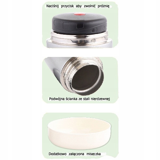 TERMOS OBIADOWY 800ml KINGHOFF KH-4375 Marka Kinghoff