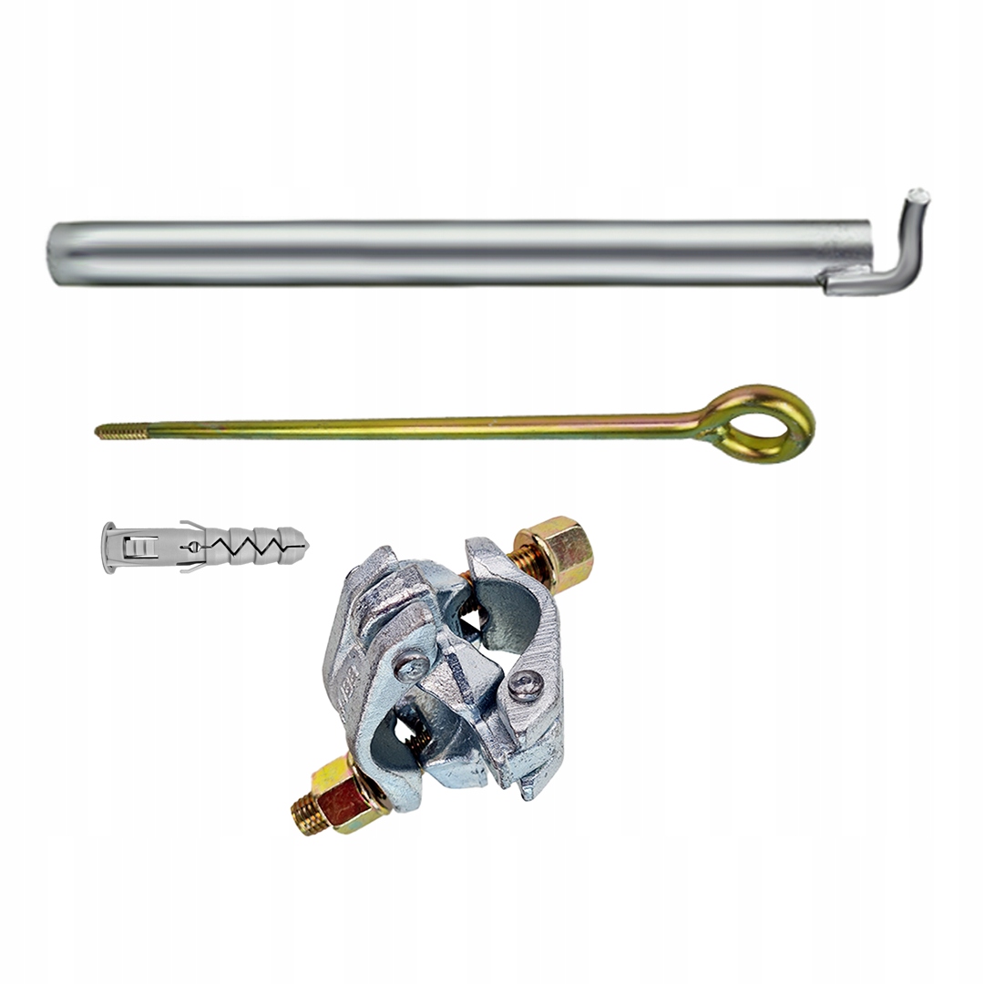 Sada pro kotvení šroub 400 mm kotva 80 cm křížová spojka dibel