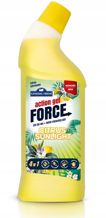 

General Fresh Action Gel Force Żel do Wc cytrusowy