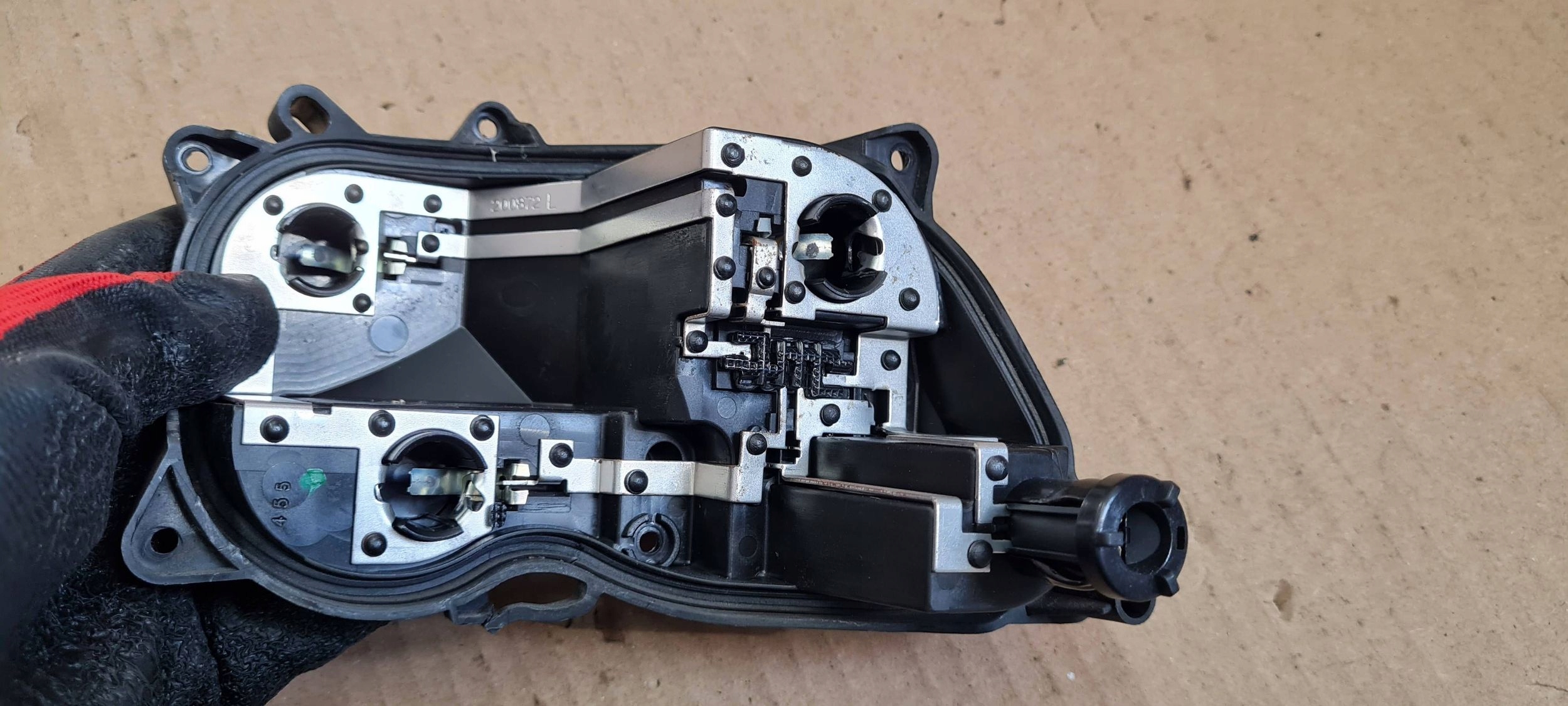 A4 B9 8W light housing left rear part sedan 200873-01 20087301
