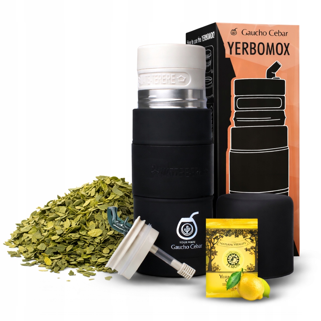 Yerbomos X pro Yerba Mate Yerbomos XL Vše V Jednom 500ml Gaucho Dárek 50g