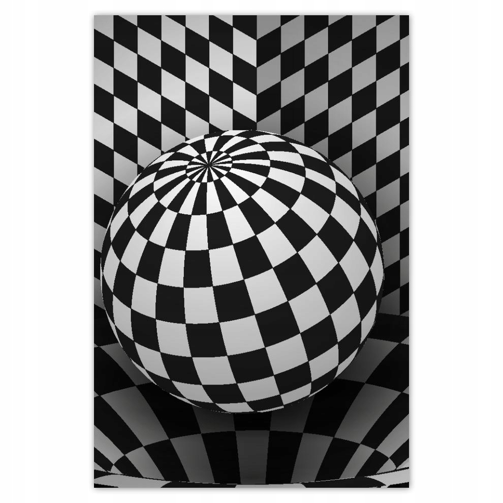 

Plakat 40x60 Abstrackja czarnobiała