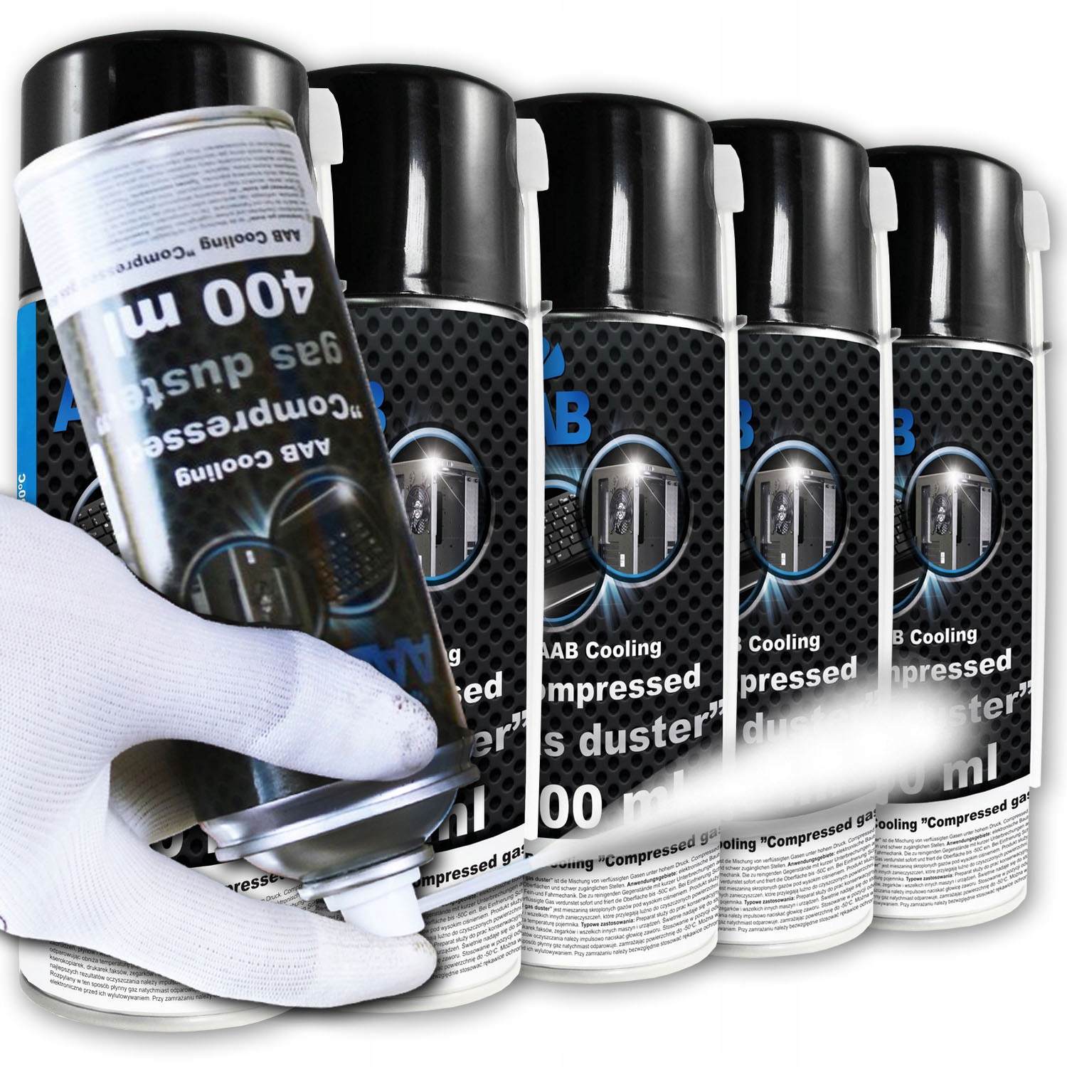 

Aab Cooling Zamrażacz W Sprayu Do -50C Ice 5x400ml