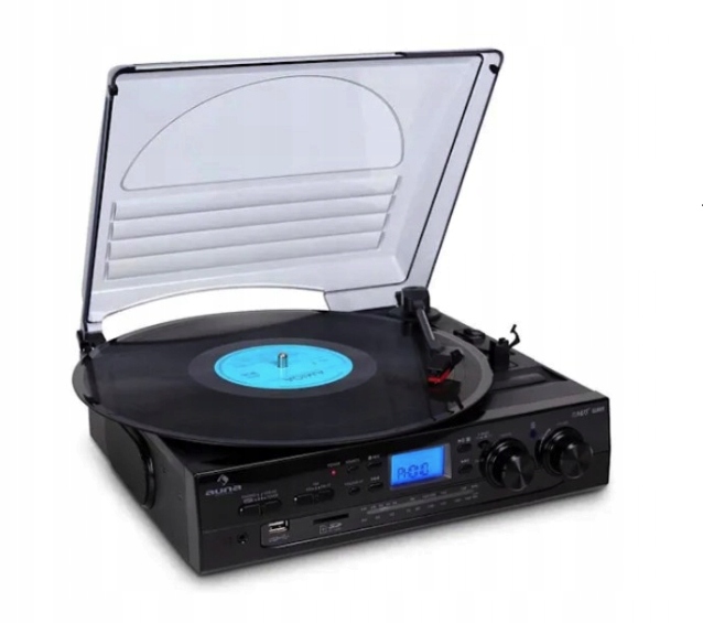 Gramofon Auna TT-186E czarny