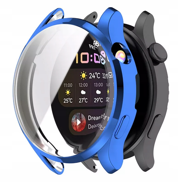 Etui Silikonowe Metalic Do HUAWEI WATCH 3 46mm