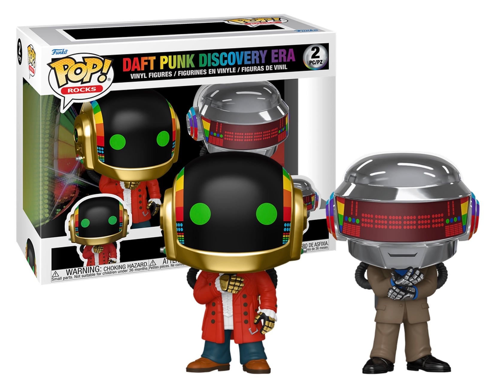 Funko Pop! Rocks Daft Punk Discovery Era 2-Pack