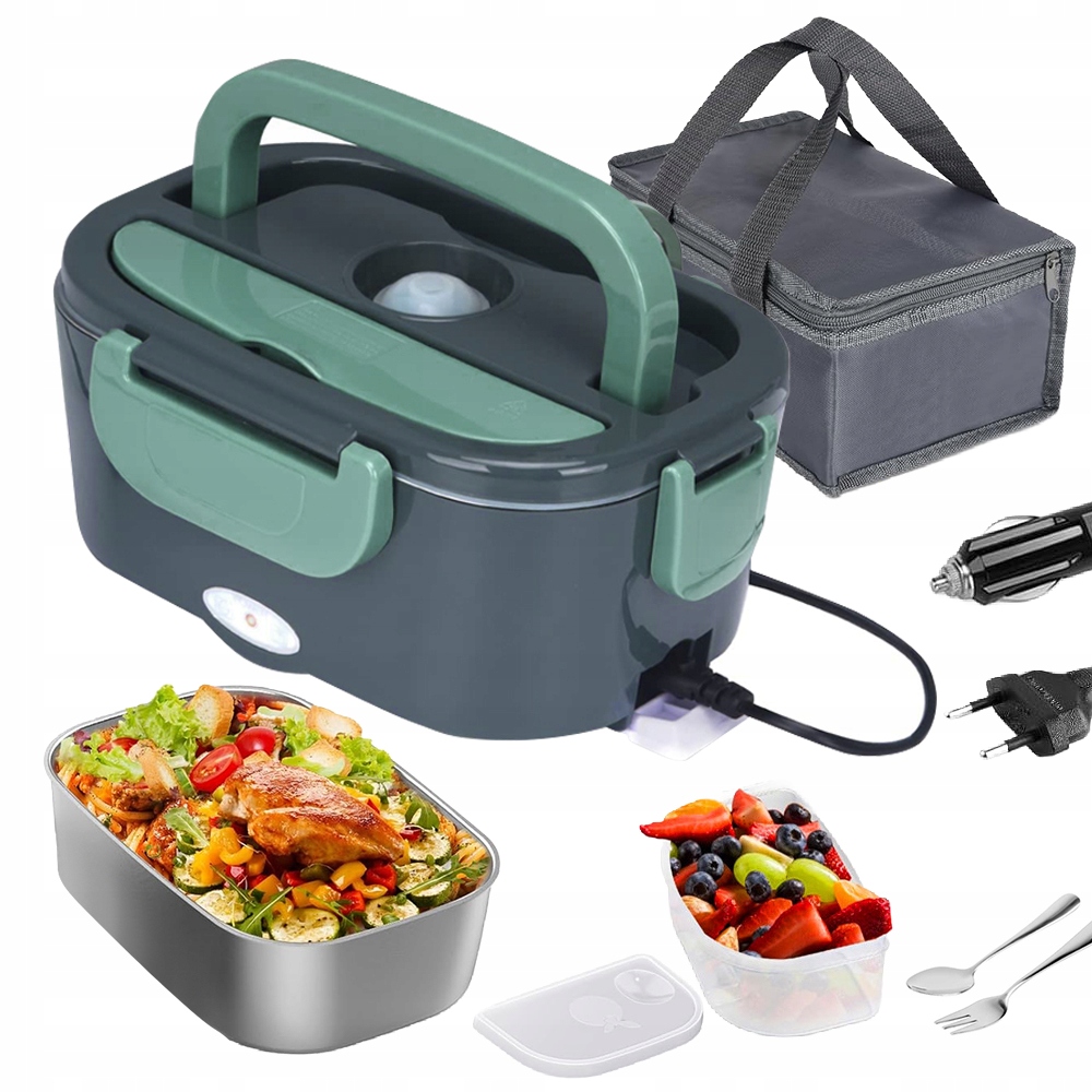 Elektrický Obědový Box 1.5 L Ohřívač Potravin Pro Termotašku Do Domácnosti
