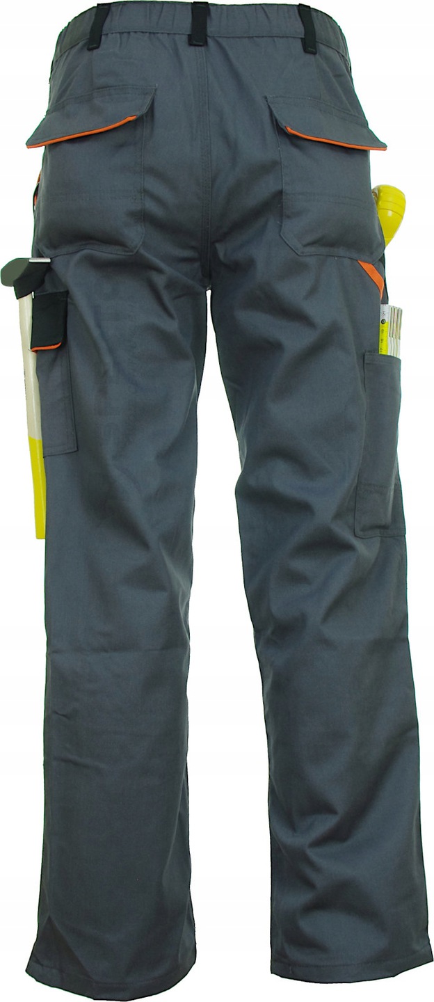 Wytrzymałe SPODNIE ROBOCZE do PASA męskie MOCNE ochronne funkcjonalne Marka ART.MAS