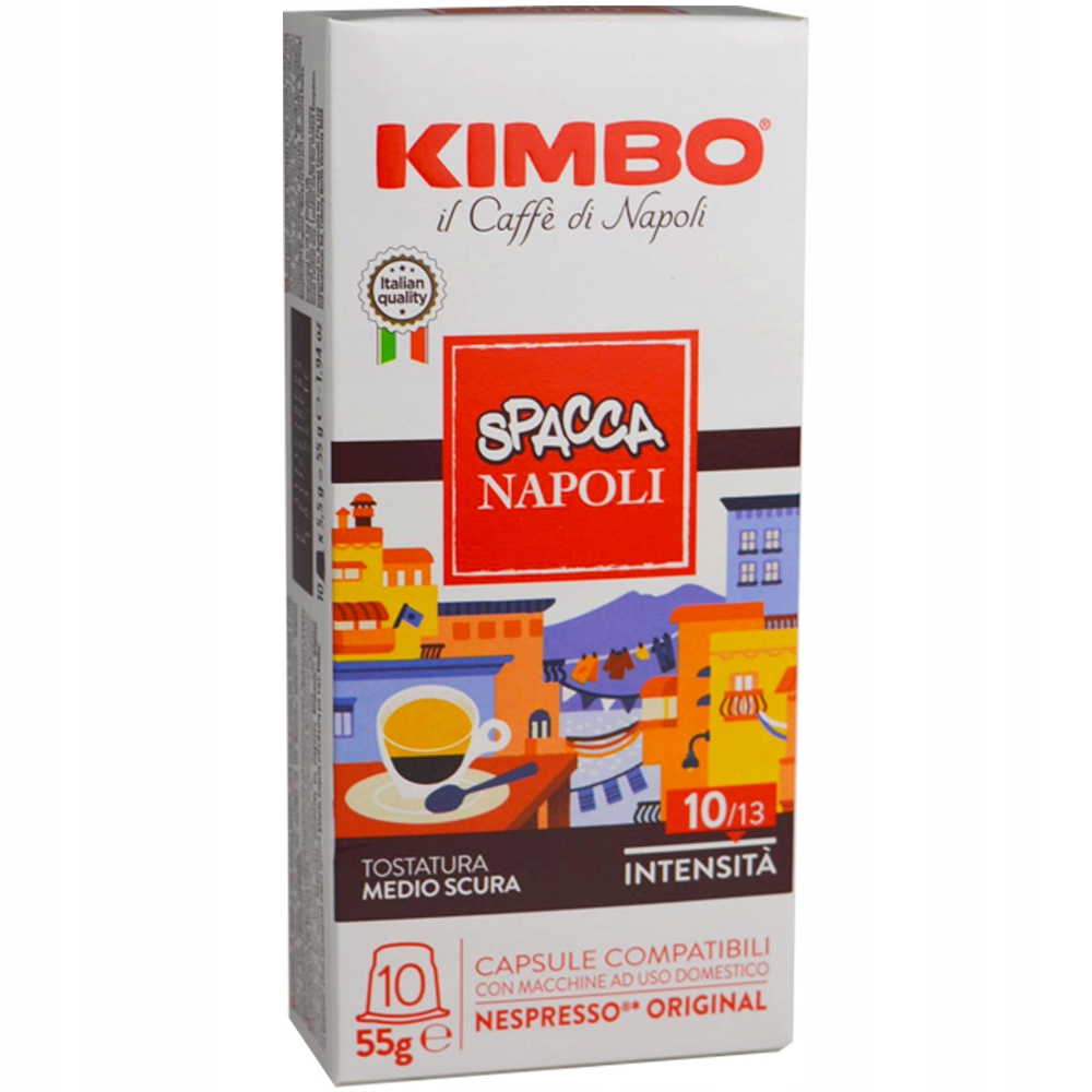Kimbo Napoli Nespresso Kapsle pro Nespresso 100 kusů videokniha Bonus